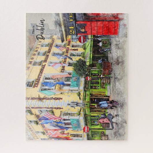 Dit is Dublin-Ierland Legpuzzel (Verticaal)