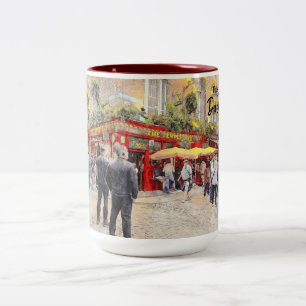 Dit is Dublin-Ierland Tweekleurige Koffiemok