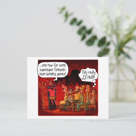 DIT IS ECHT EEN HELL FUNNEMENT GIFT BRIEFKAART (Staand voorkant)