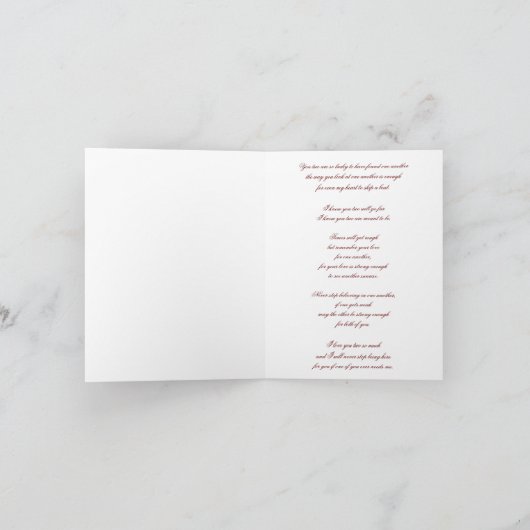 Dit is echt een lieve en echte kaart van een moede (Binnen)