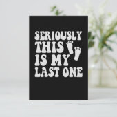 Dit is echt mijn laatste grappige cadeautje voor z bedankkaart (Staand voorkant)