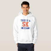 Dit is een 5.000 hoodie (Voorkant volledig)