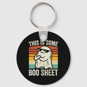 Dit is een aantal Boo Sheet Fun Halloween Ghost Ki Sleutelhanger