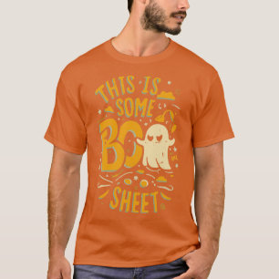 Dit is een aantal Boo Sheet Funny Halloween TSh T-shirt