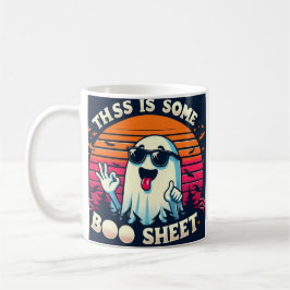 Dit is een aantal Boo Sheet Grappige Halloween Gho Koffiemok