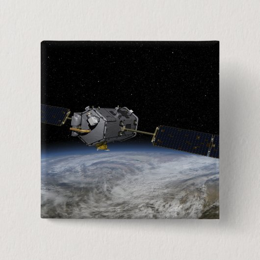 Dit is een artistã vierkante button 5,1 cm (Voorkant)