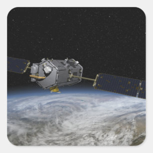 Dit is een artistã vierkante sticker