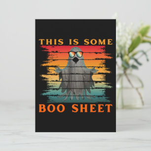 Dit is een beetje boe-blad een grappige halloween kaart
