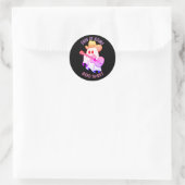 DIT IS EEN BOE SHEET, schattig spook Ronde Sticker (Tas)