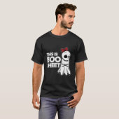 Dit is een boek dat Ghost Funny Hallowe afkeurt T-shirt (Voorkant volledig)