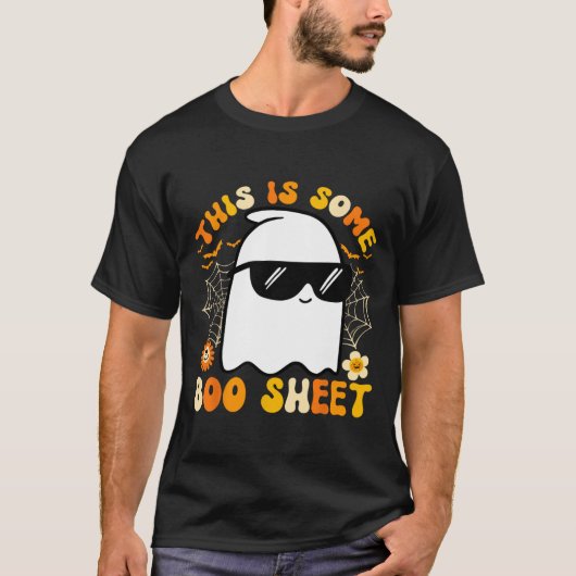 Dit is een boekenblad Halloween Ghost Funny Cool T-shirt (Voorkant)