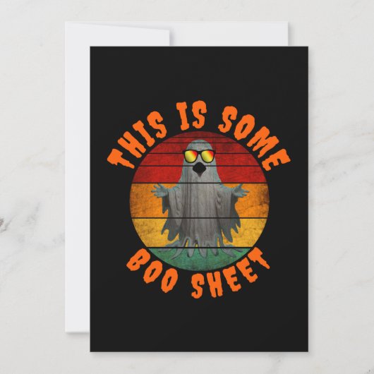 Dit is een boekenblad met een rare  geest kaart (Voorkant)