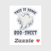 Dit is een boekenblad Sassy Ghost Sticker (Vel)