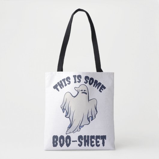 Dit is een boekenblad Sassy Ghost Tote Bag (Voorkant)