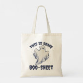 Dit is een boekenblad Sassy Ghost Tote Bag (Achterkant)