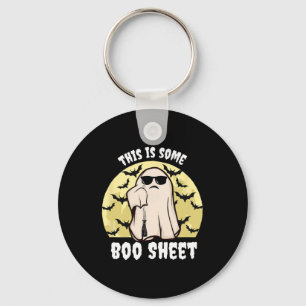 Dit is een boekenblad van Halloween Ghost Sleutelhanger
