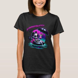Dit is een boekenretro grappig Halloween spook T-shirt