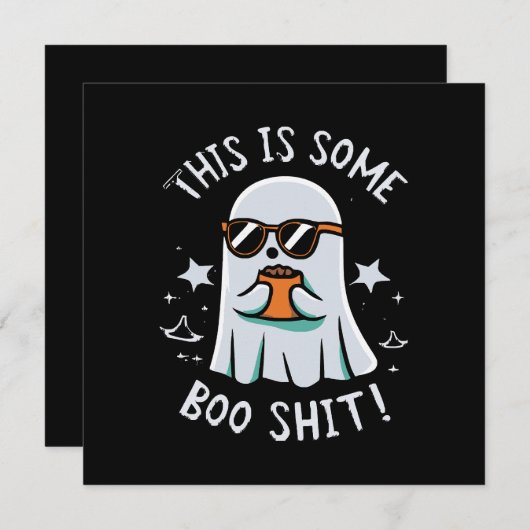 Dit is een Boo-blad (Voorkant / Achterkant)