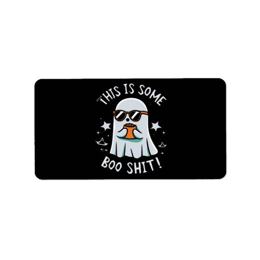 Dit is een Boo-blad Etiket (Voorkant)