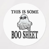 Dit Is Een Boo-Blad Labels (Design 1)