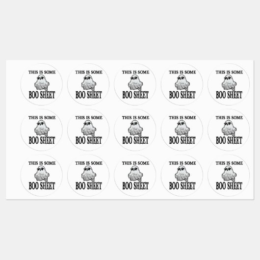 Dit Is Een Boo-Blad Labels (Vel)