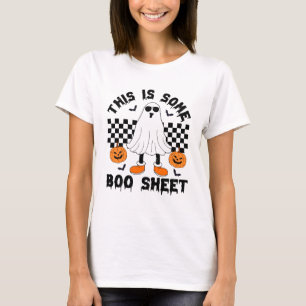 Dit Is Een Boo Laken Cool Geest Grappig Halloween  T-shirt