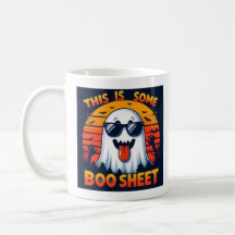 Dit is een Boo Sheet Funny Halloween Ghost