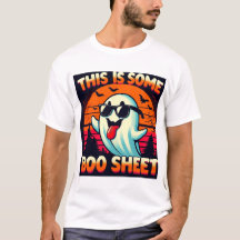 Dit is een Boo Sheet Funny Halloween Ghost