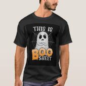 Dit is een BOO sheet T-shirt (Voorkant)