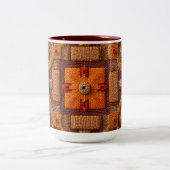 Dit is een borduurpatroon mokken (Center)