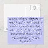 Dit is een briefkaart. briefkaart (Voorkant / Achterkant)