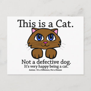 Dit is een Briefkaart Cat