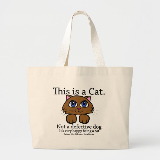 Dit is een Cat Bags Grote Tote Bag (Voorkant)