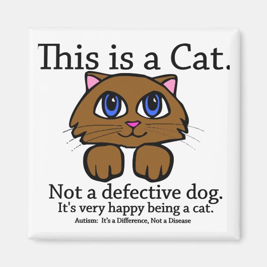 Dit is een Cat Magneten (Voorkant)