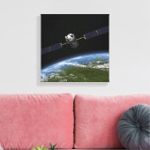 Dit is een concept van een kunstenaarCOoCoHoHoHoHo Canvas Afdruk (Insitu (Woonkamer))