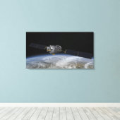 Dit is een concept van een kunstenaarCOoCoHoHoHoHo Canvas Afdruk (Insitu (Houten vloer))