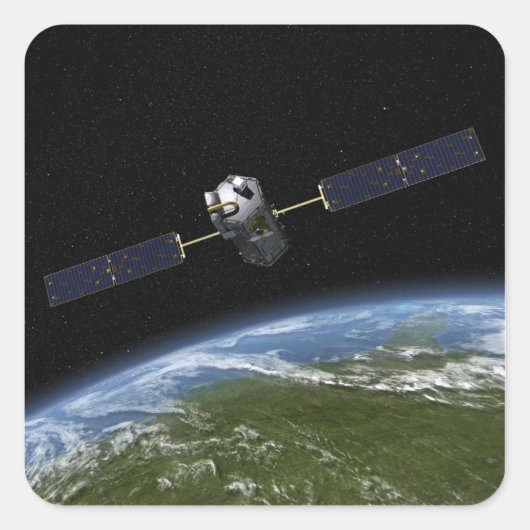 Dit is een concept van een kunstenaarCOoCoHoHoHoHo Vierkante Sticker (Voorkant)