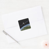 Dit is een concept van een kunstenaarCOoCoHoHoHoHo Vierkante Sticker (Envelop)