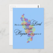 Dit is een dag die de Heer heeft gemaakt Briefkaart (Voorkant / Achterkant)