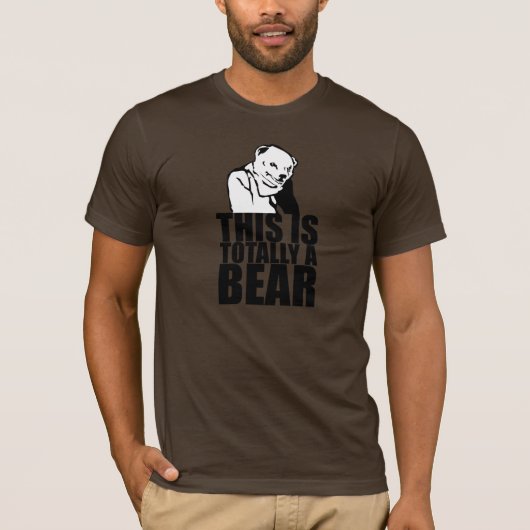 Dit is een echt Beer T-shirt (Voorkant)
