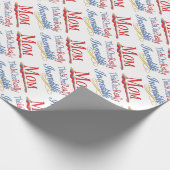 Dit is een echt ongelooflijk mam cadeau Collectie Cadeaupapier (Hoek)