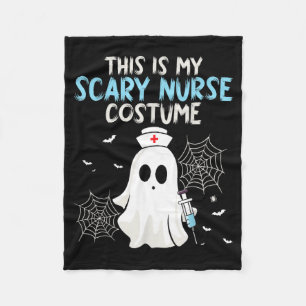 Dit is een eng verpleegsterskostuum - Halloween gr Fleece Deken