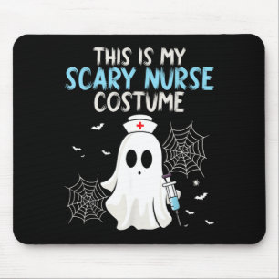 Dit is een eng verpleegsterskostuum - Halloween gr Muismat