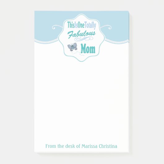 Dit is een fantastische moeder post-it® notes (Voorkant)