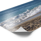 Dit is een foto van mijn favoriete strand tot nu t foto afdruk (Hoek)