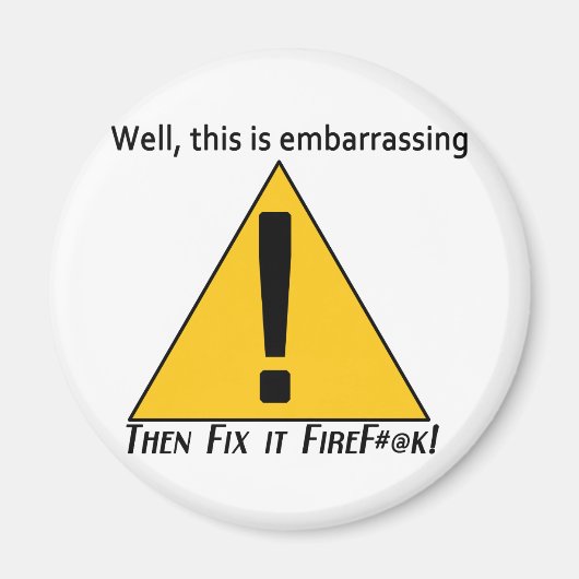 Dit is een genante 2 magneet (Voorkant)