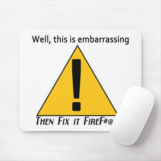 Dit is een genante 2 muismat (Met muis)