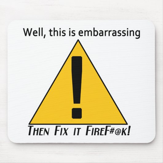 Dit is een genante 2 muismat (Voorkant)