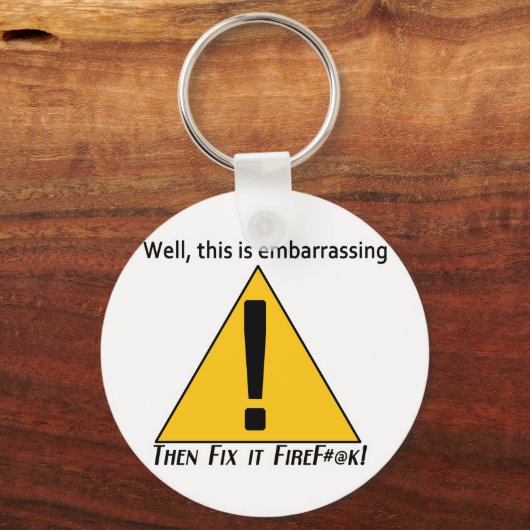 Dit is een genante 2 sleutelhanger (Voorkant)