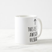 Dit is een Geweldige man Koffiemok (Voorkant rechts)